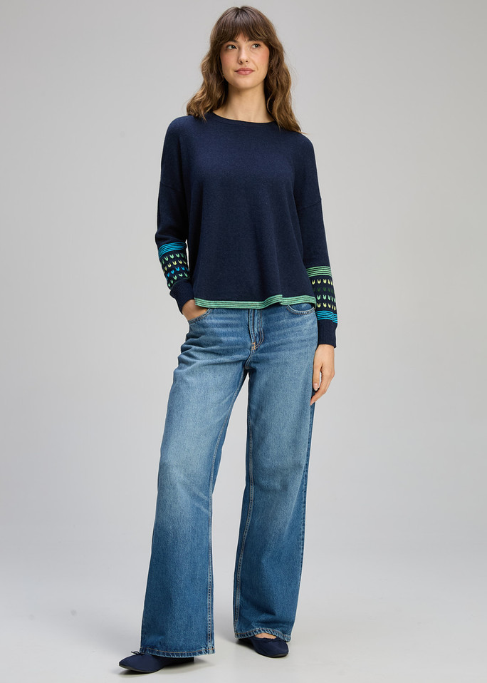 Textured Swing Jumper ZP8126