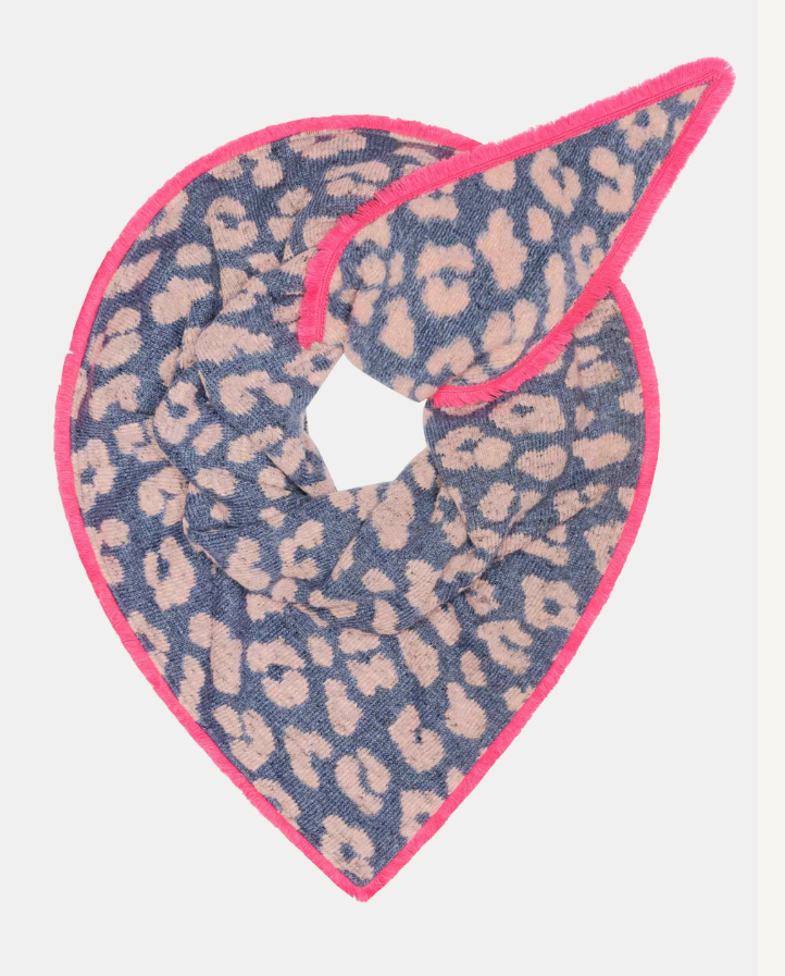 Shawl - Leopard Grey