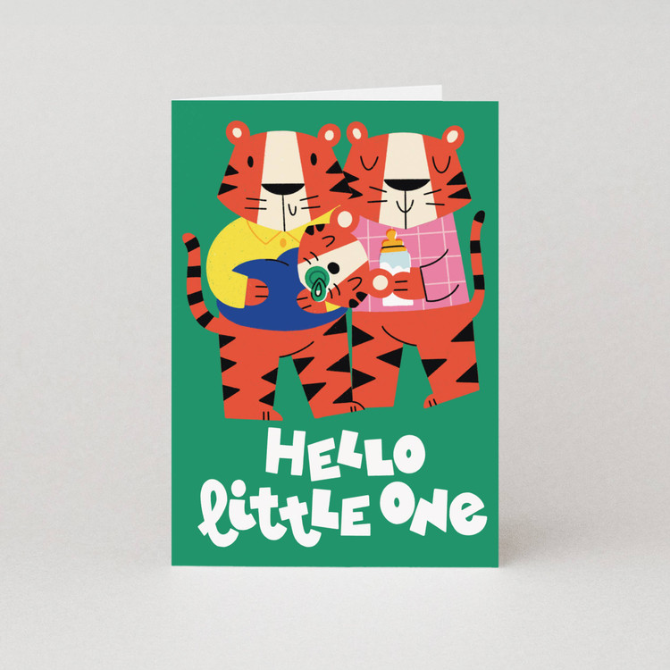 Hello Little One Card | New Baby Card | Baby Greeting Cards