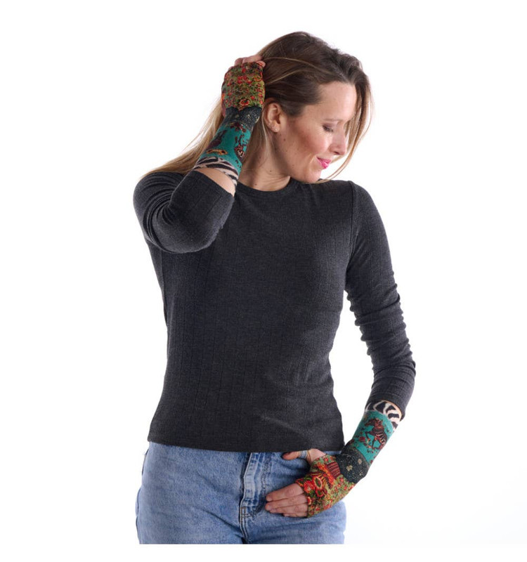 Wild Bamboo Mittens