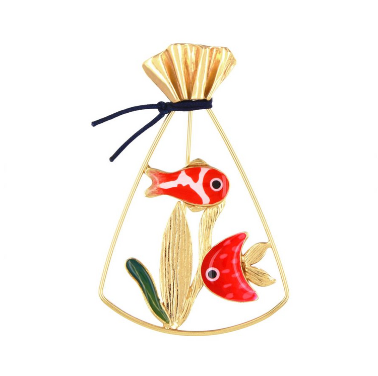Bocal Brooch 01201