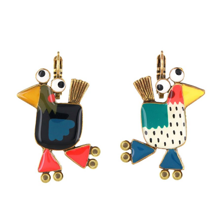 Roule Ma Poule Earrings 08739