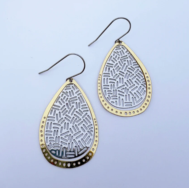 Boho Mixed Metal Earrings