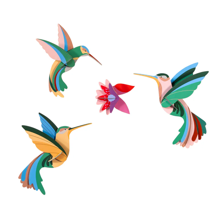 Dance of Hummingbirds Wall Decor