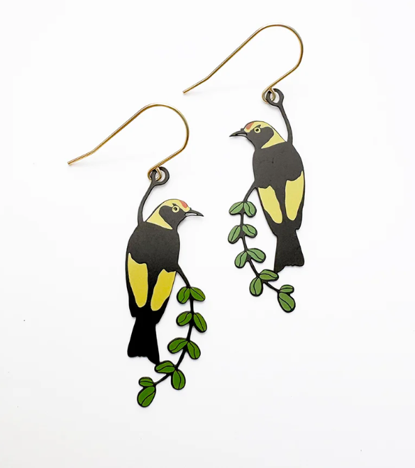 Regent Bowerbird Earrings