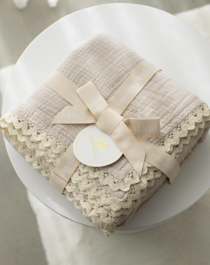 Classic Muslin Baby Blanket