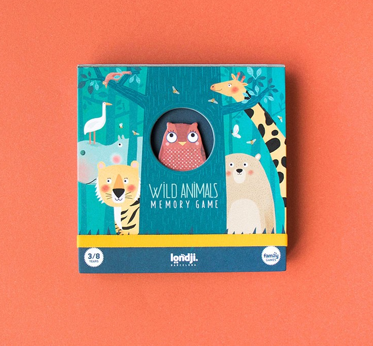 Wild Animals Memo Game - Londji
