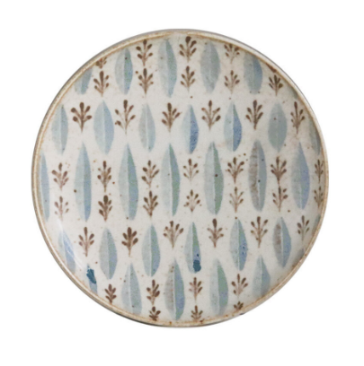 Blanton Bamboo Leaf Dessert Plate