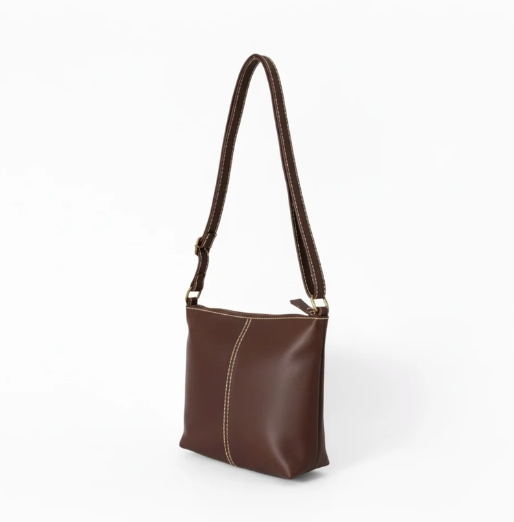 Lulu Jeans Bag - Chocolate