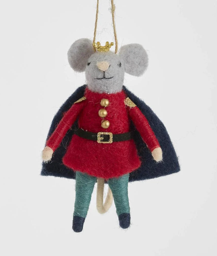 Caped Mouse Hanging Decoration