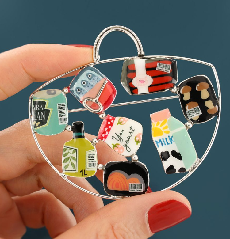 Food Brooch 06202