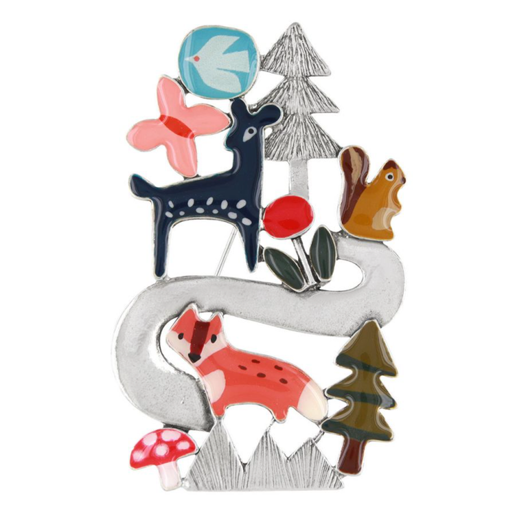 Grizzli Brooch 09214