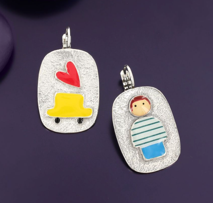 Gommettes Earrings 04731
