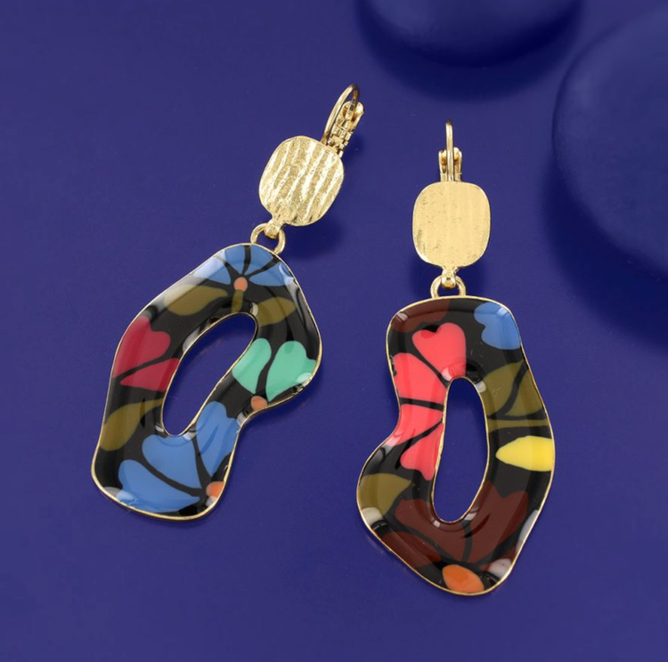 Psychédélique Earrings 07759