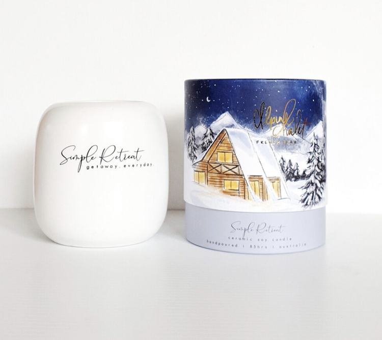 Alpine Chalet Candle