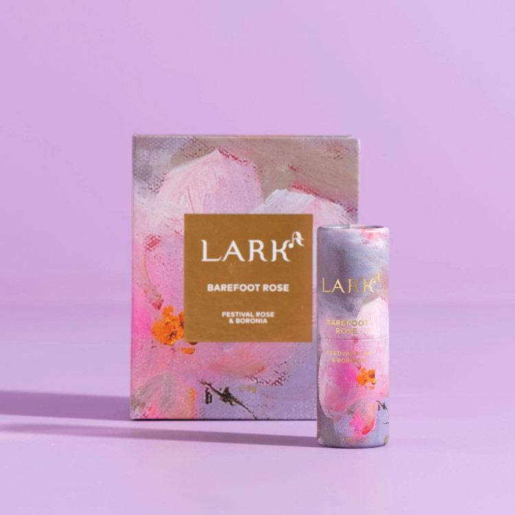 Lark Barefoot Rose Solid Perfume