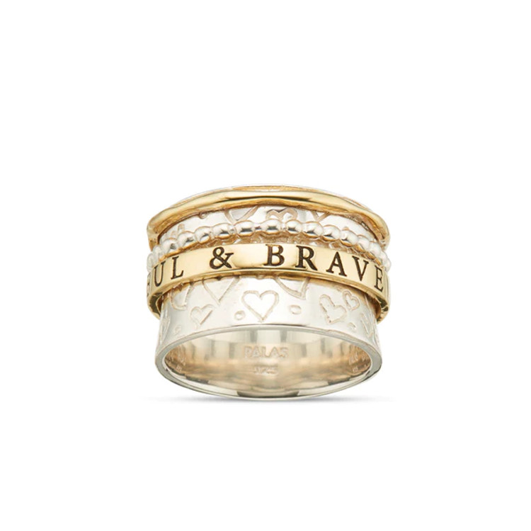 Beautiful & Brave Spinning Ring - 4466