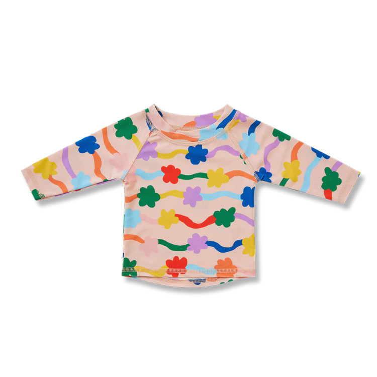 Rash Vest - Long Sleeve - Flower Flow