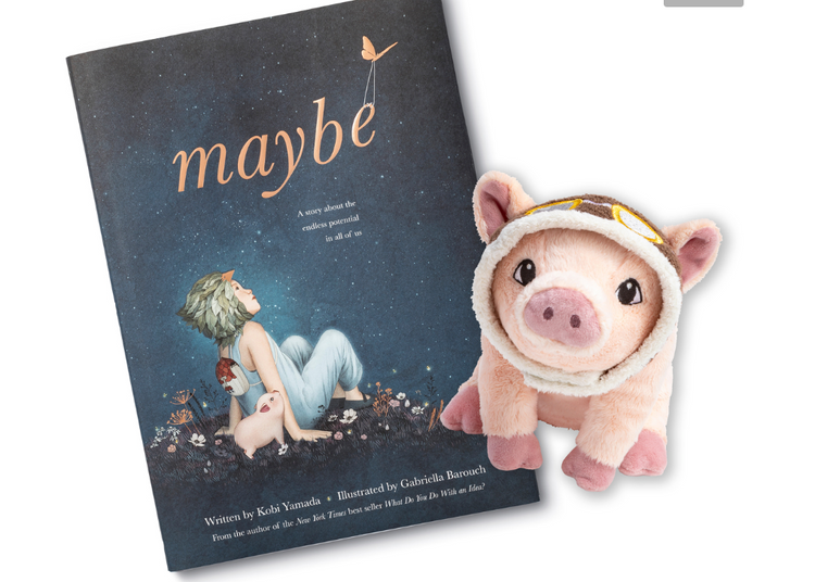 Maybe - Flying Pig Plush
