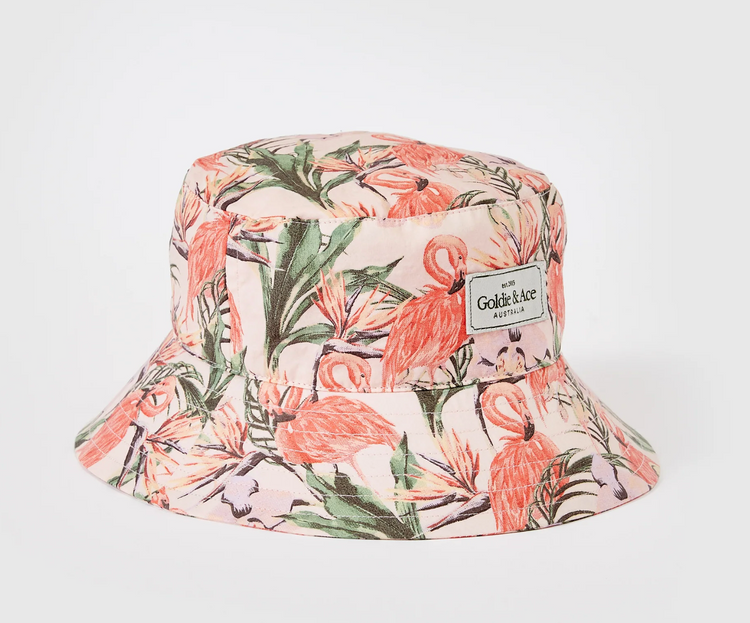 Goldie Linen Bucket Hat