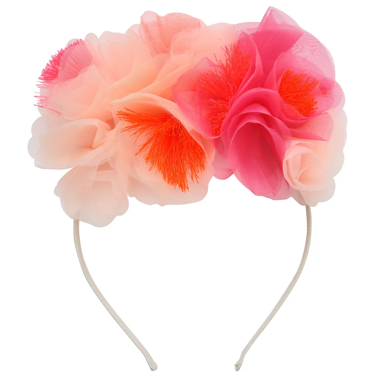 Pink Floral Headband