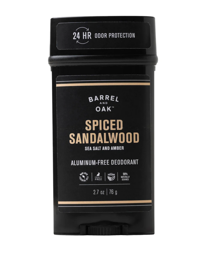 Spiced Sandalwood 24 Hour Deoderant