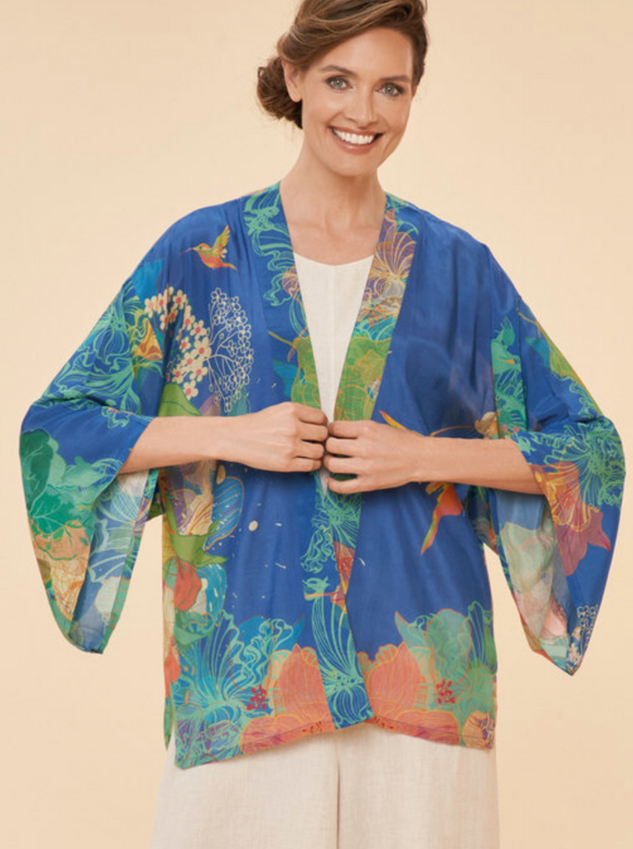 Kimono Jacket - Hummingbird