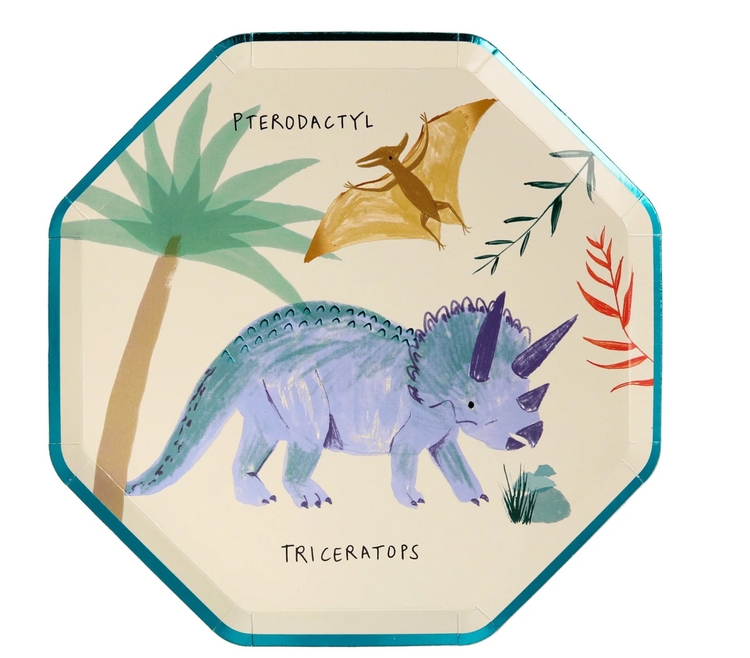 Dinosaur Kingdom Dinner Plates 8