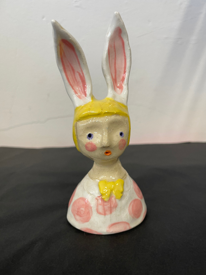 Ceramic Girl Figurine
