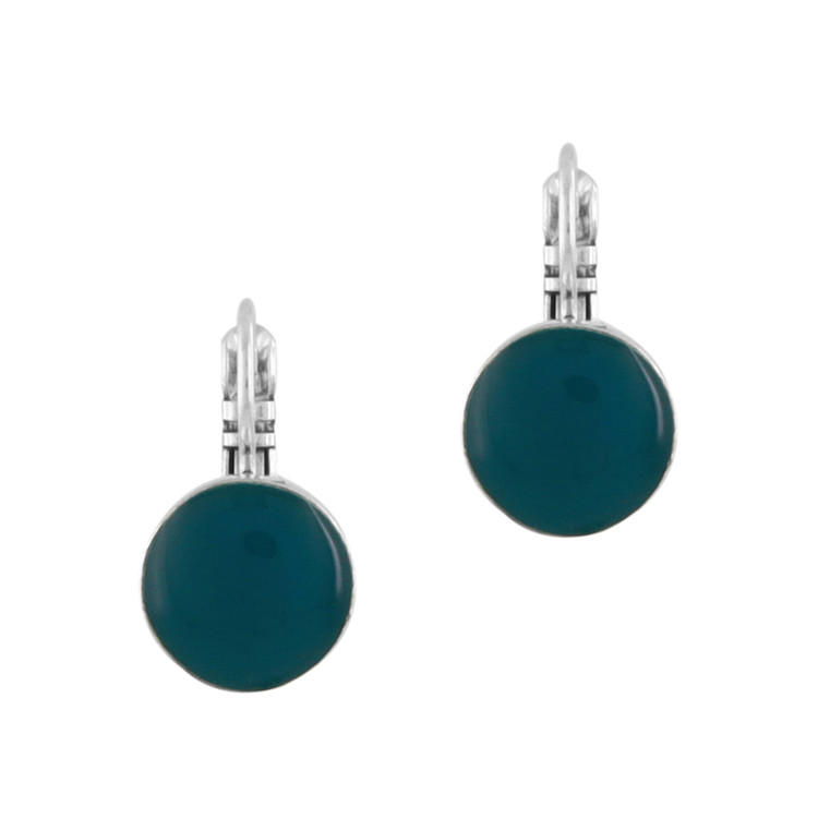 Green Earrings 9773