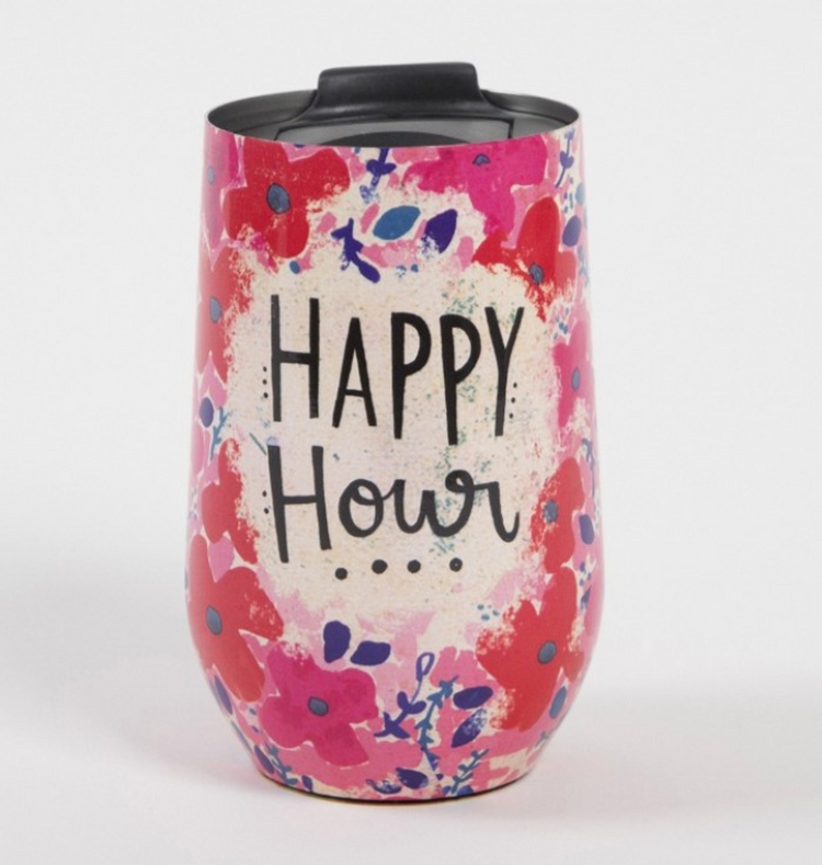 Wine Tumbler - Happy Hour