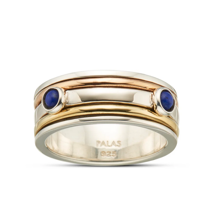 Creativity Lapis Lazuli Meditation Spinning Ring 4470