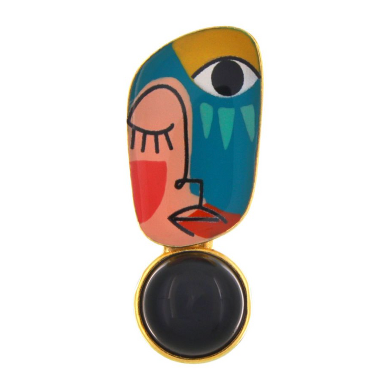 Abstract Brooch 05205-20M