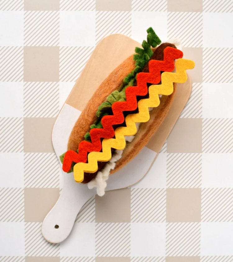 Felt Hot Dog