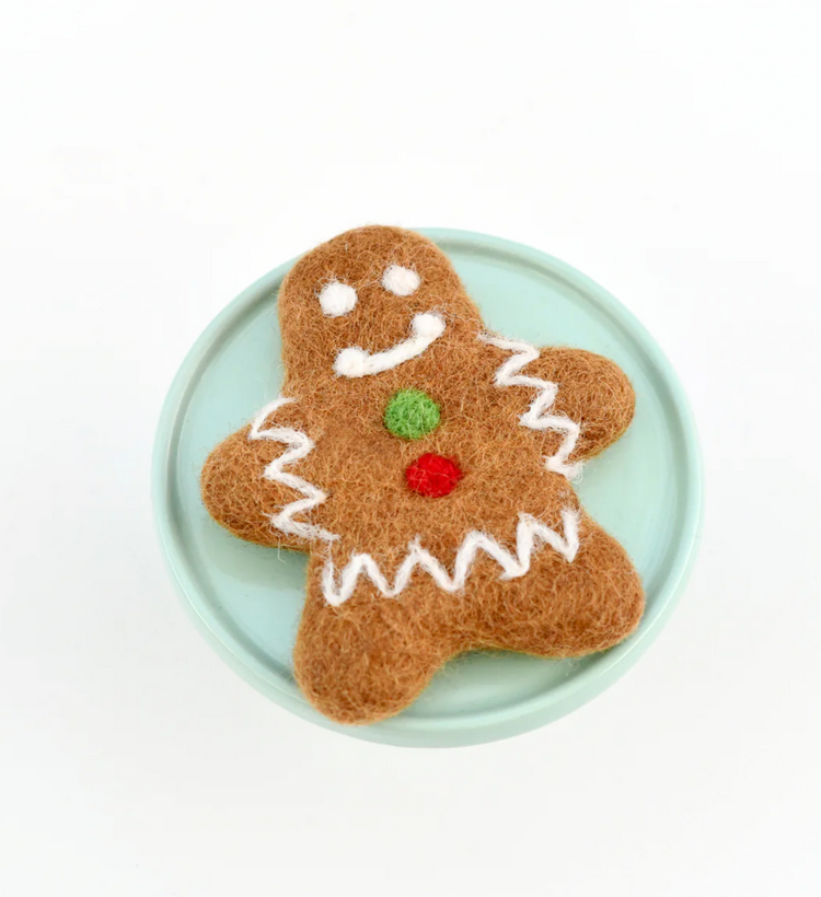 Felt Gingerbread Man Cookie