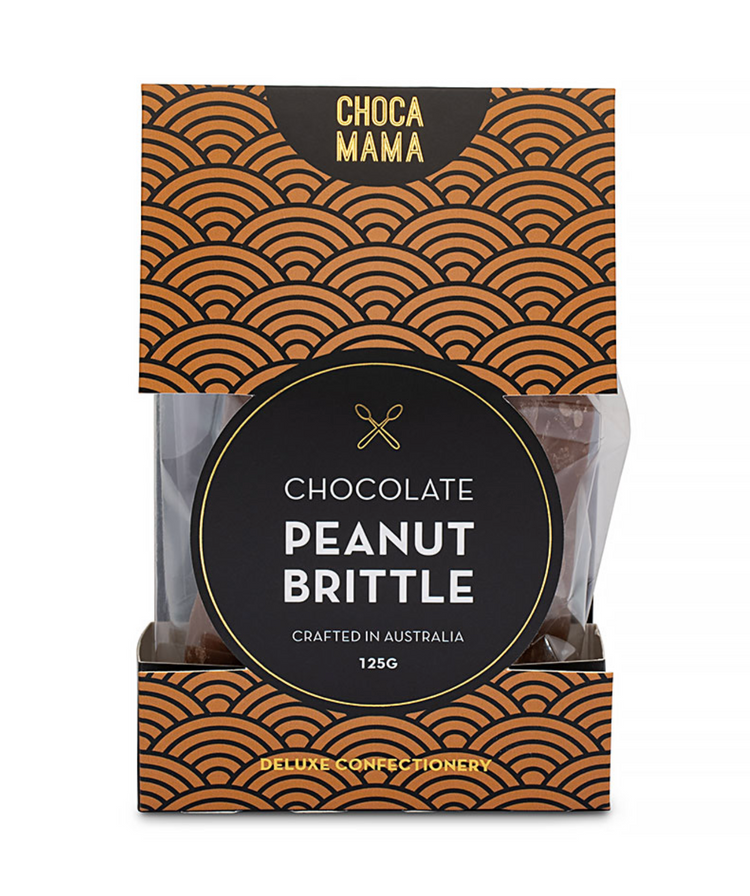 Chocolate peanut Brittle125g