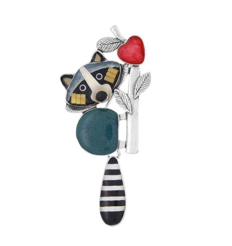 Raton Lover Brooch 03203