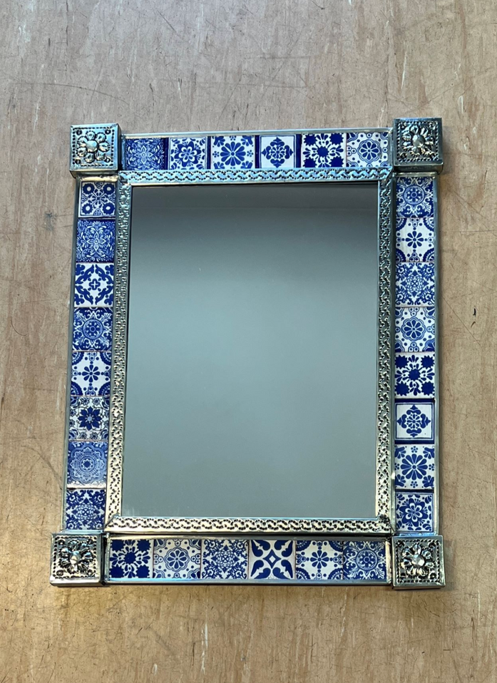 Tin and Tile Mirror LUP09