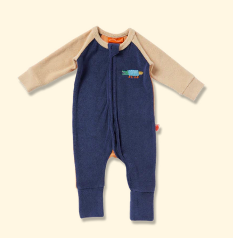 HN Terry Long Sleeve Zipsuit