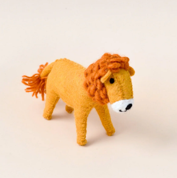 Felt Lion Soft Toy