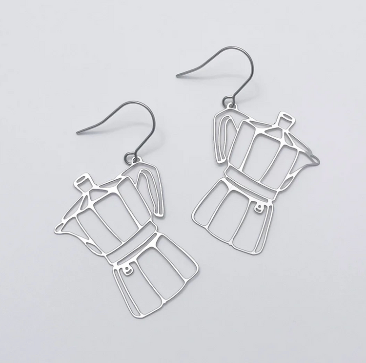 Midi Moka Pot Earrings - Denz