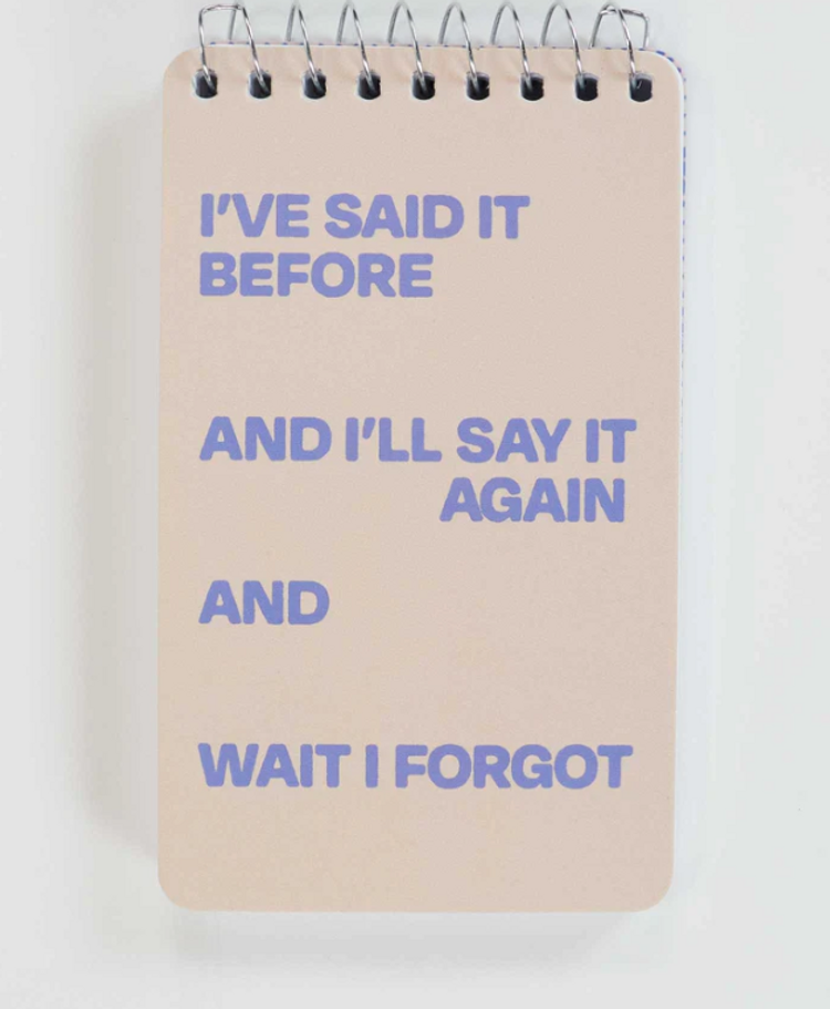Blue Q Notebook