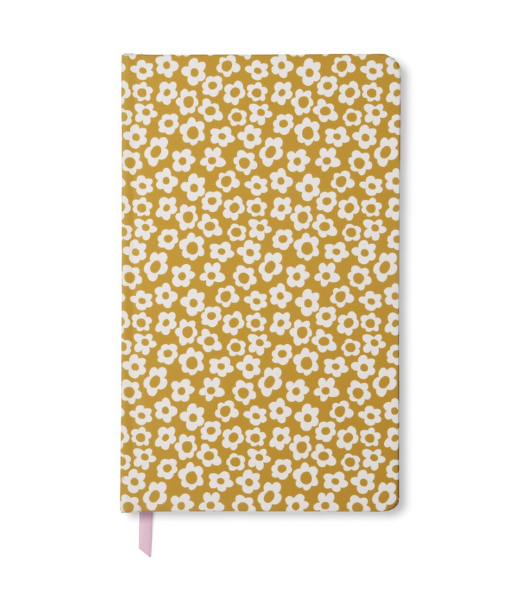 Soft Touch Journal - Ochre Floral