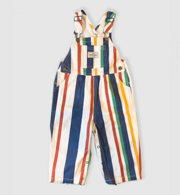 Austin Bold Stripe Overalls