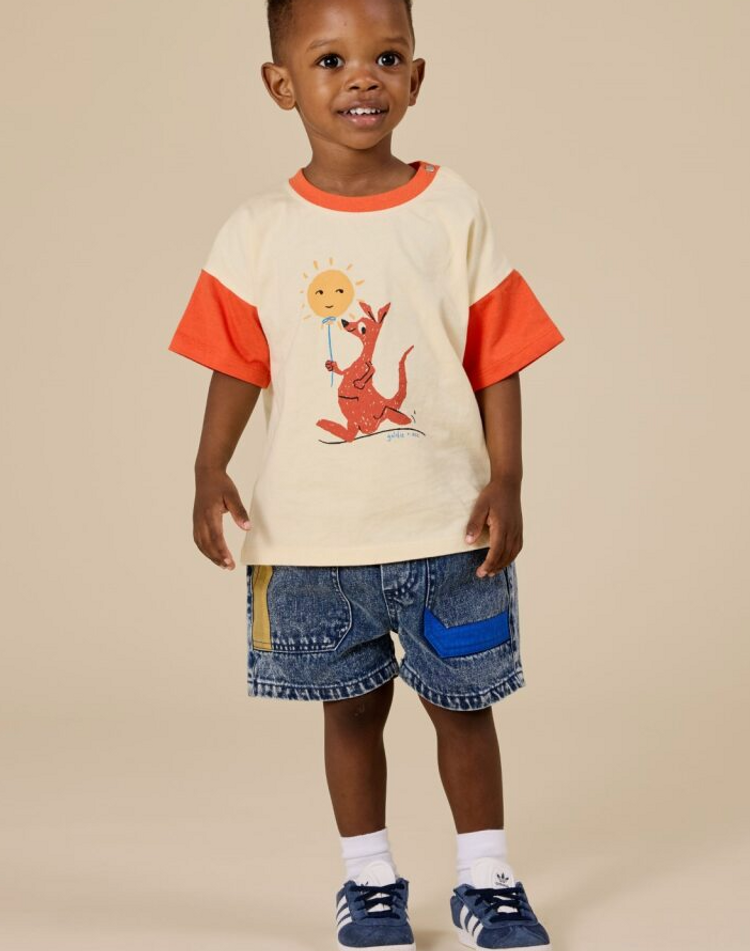 Noah Denim Primary Pop Shorts