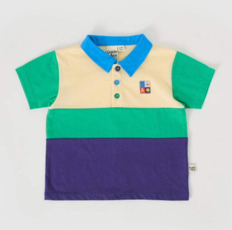 Lewis Colour Block Polo Top