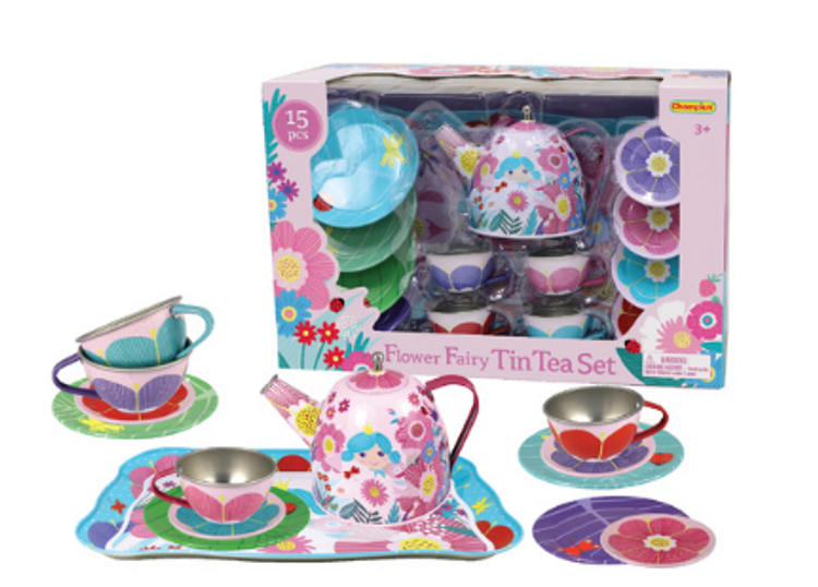 Fairy tin Tea Set