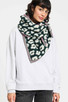 Shawl - Leopard Green