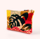 Quilted Velvet Zip Pouch