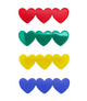 Heart Acetate Clips